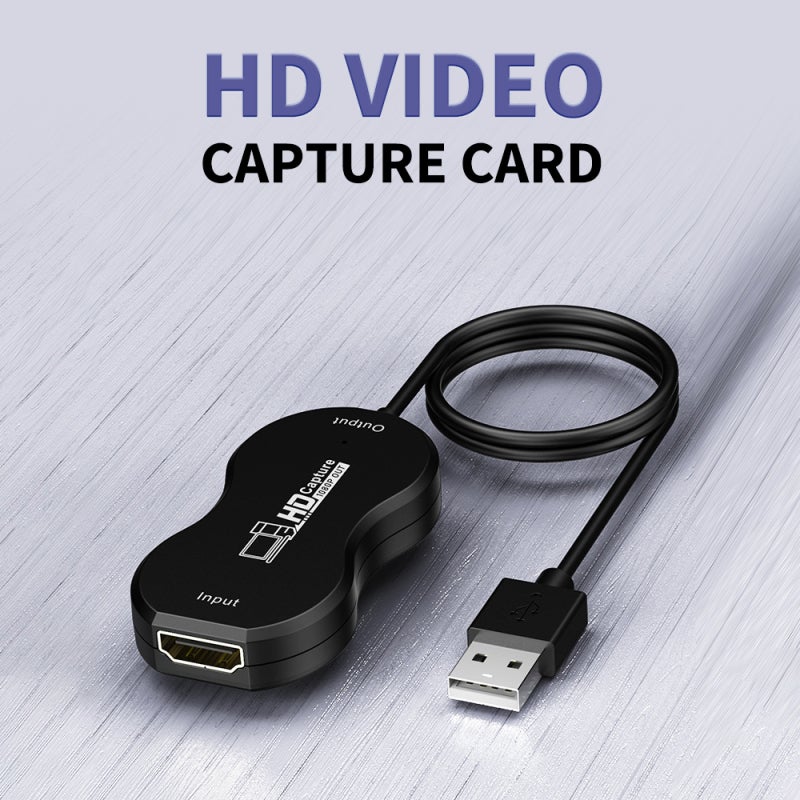 التقاط بدقة فائقة 4K: بطاقة التقاط بالواجهة USB السوداء - دقة إدخال 3840*2160@30 هرتز وسموء لون 8/10/12 بت لنظام ويندوز و ماك أوص و أندرويد للبث المباشر والتسجيل - Image 3