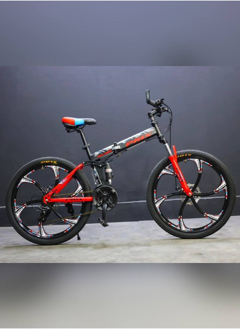 Prix - prix mountain bike folding , 21 Speeds, 26 inches - Image 1