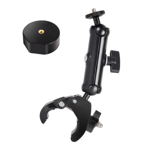 UBeesize Starlink Mini Mount 2024 Adjustable Clamp Mount Accessories for Starlink Mini Roof Rack RV Ladder Pole Mounting Kits for 2024 Old Version Pipe Adapter - Image 1