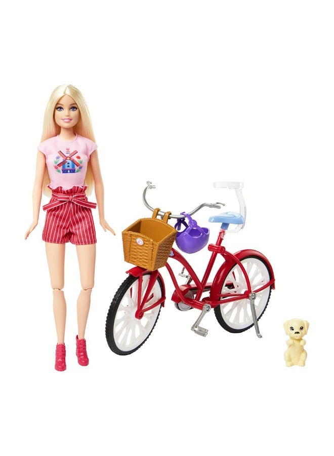 Barbie Pink Passport Doll Playset - Image 1