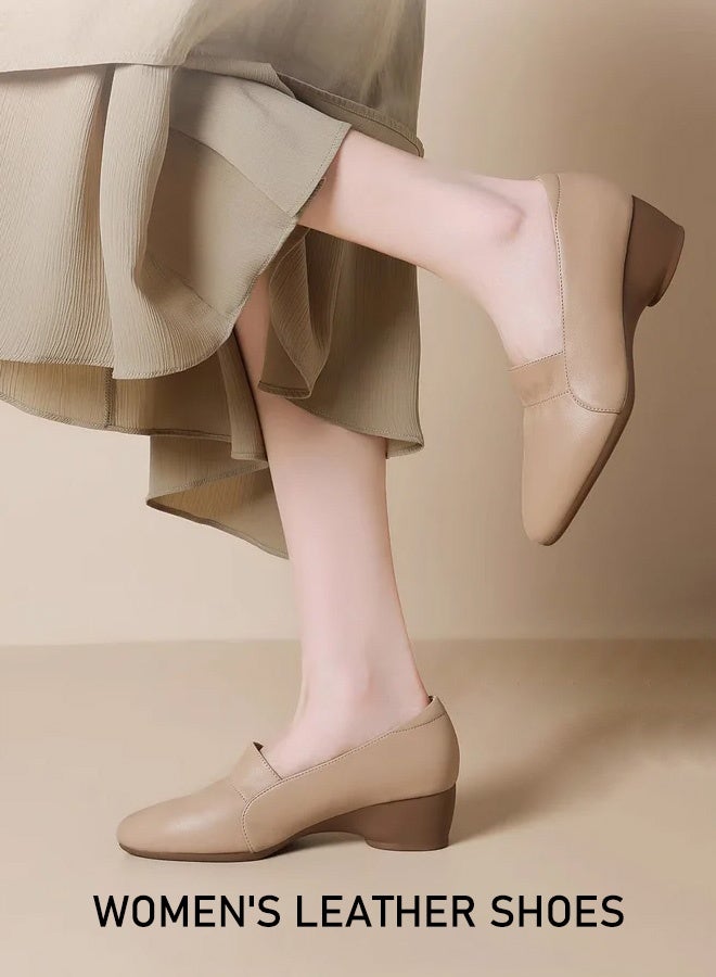 Corrective soft-soled leather women's shoes  - Image 3
