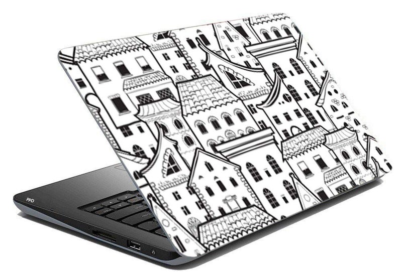 Paper Plane Design Laptop Skin for Upto 17 in Laptops - Image 3