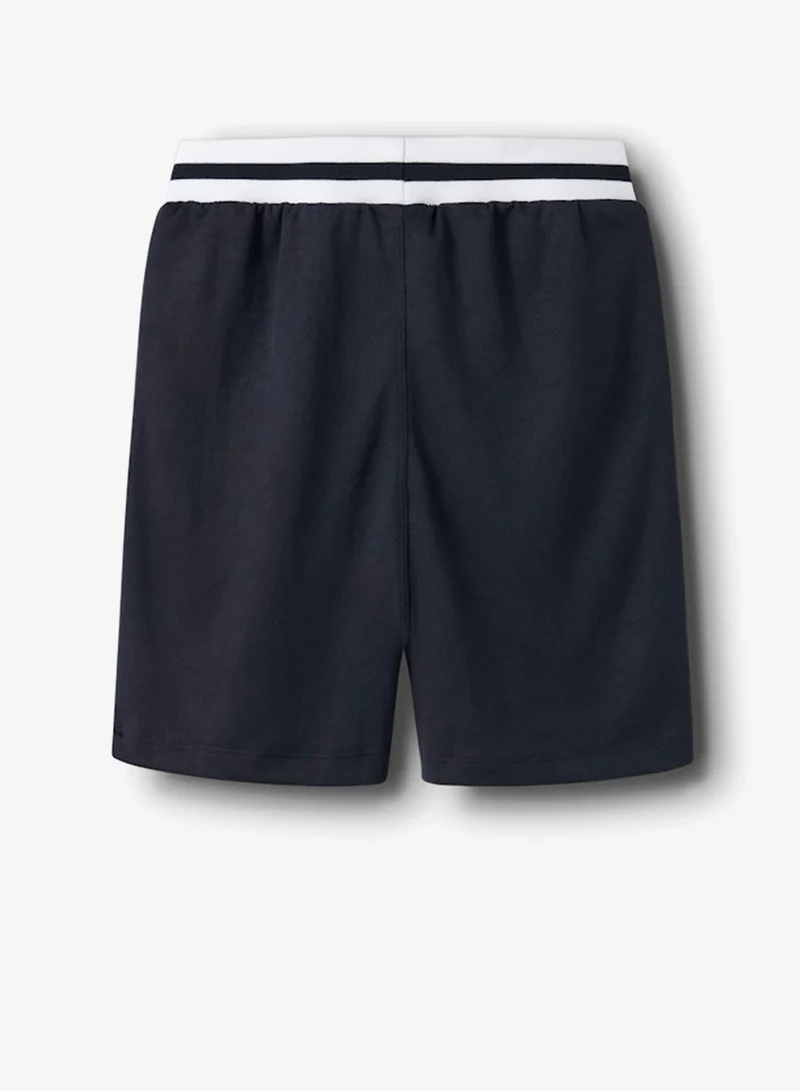 NAME IT Kids Graphic Drawstring Shorts