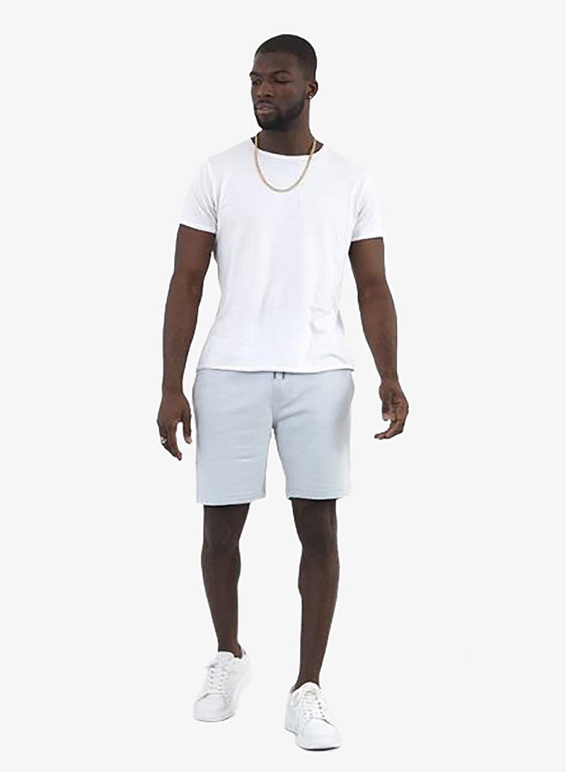 BRAVE SOUL MENS SHORTS WITH DRAWCORD AND METAL EYELET & AGLET. SIDE ENTRY POCKETS - BACK RHS AS WORN POCKET-ELASTICATED WAIST BAND. - Image 3