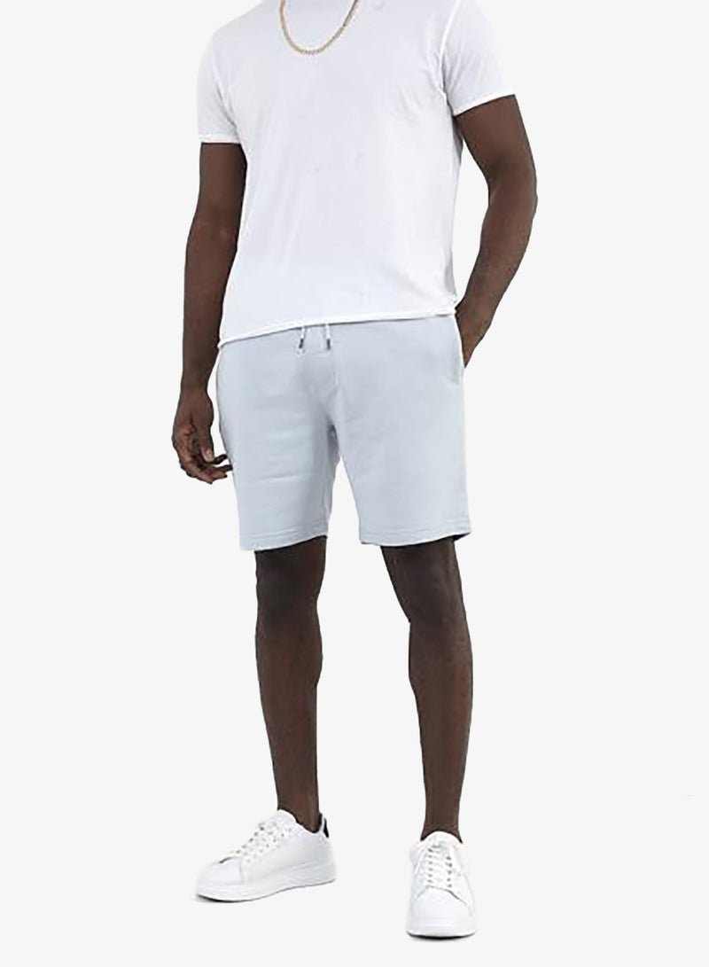 BRAVE SOUL MENS SHORTS WITH DRAWCORD AND METAL EYELET & AGLET. SIDE ENTRY POCKETS - BACK RHS AS WORN POCKET-ELASTICATED WAIST BAND. - Image 1