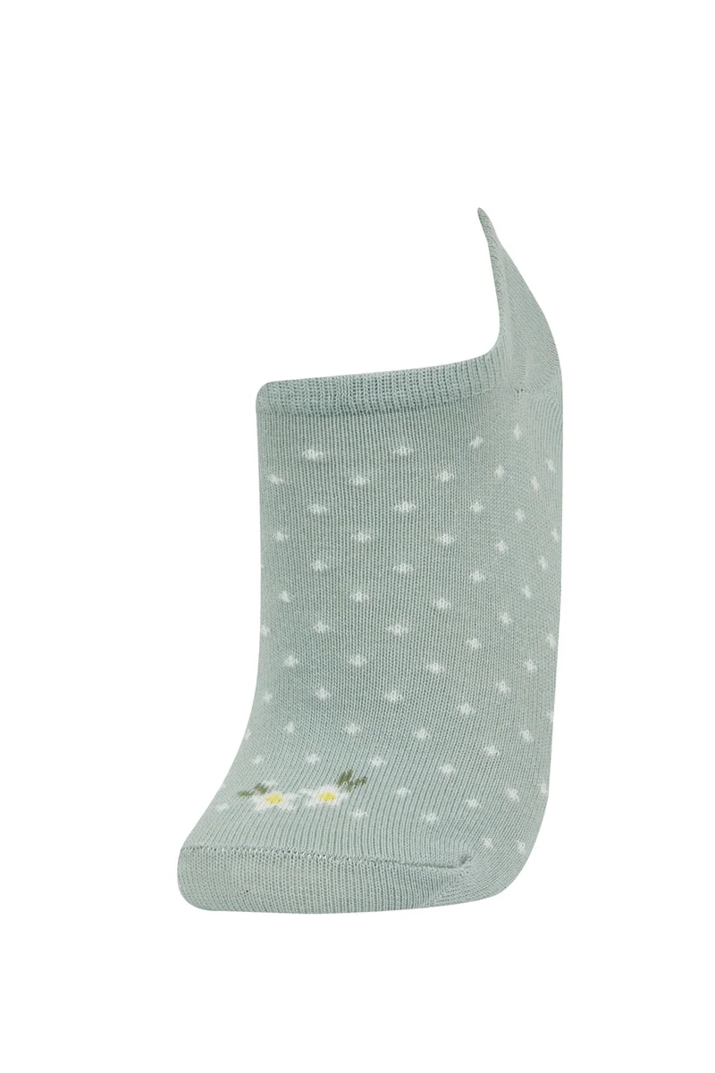 Defacto  Woman Flower 3 piece Step Socks for Women | Best Price UAE