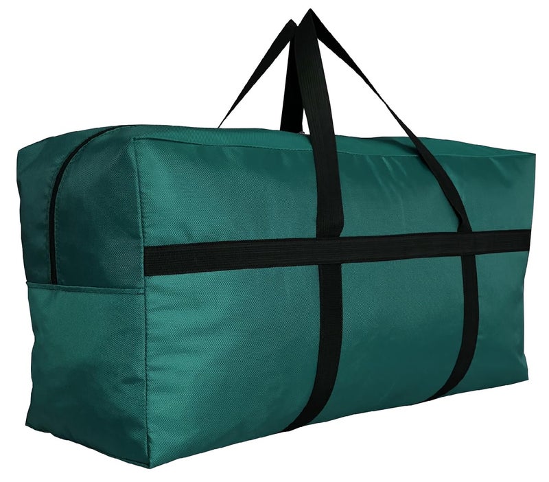 DoYiKe Extra Large Storage Duffle Bag for Travel Foldable Oversized Giant Big Traveling Green Duffle Bag - Image 2