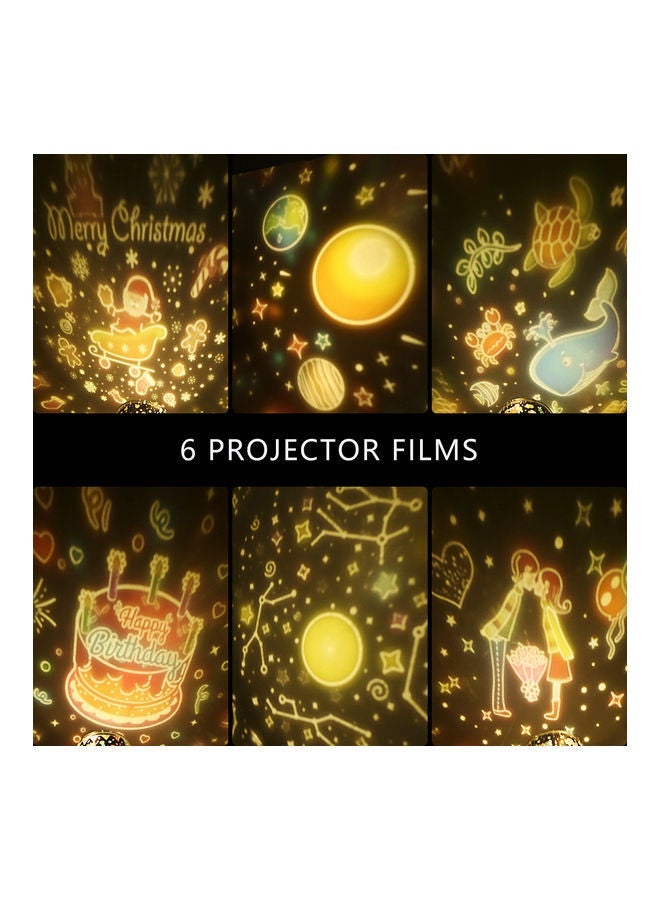 NIBEMINENT Star Projector Night Light With IR Remote Control Dimmable Rabbits LED white 15.7 x 11.5 12cm - Image 3