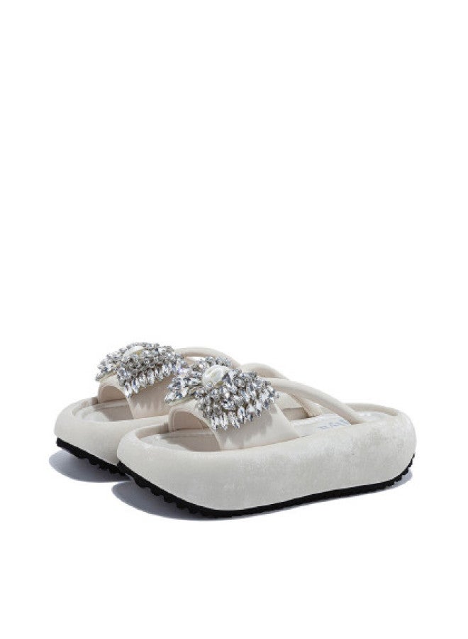 SAFIYA High Value】saturday Brand Women's Beach Sandals 2025 Summer Collection, Lazy Vacation Style, Fashionable Outdoor Wear - Image 1