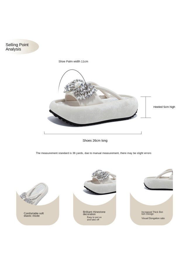 SAFIYA High Value】saturday Brand Women's Beach Sandals 2025 Summer Collection, Lazy Vacation Style, Fashionable Outdoor Wear - Image 3