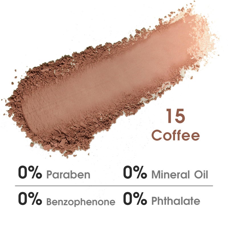 UCANBE Brown Single Eyeshadow Palette, Highly Pigmented Matte Eye Shadow Powder, Professional Long-Lasting Waterproof Makeup Palette - Image 2