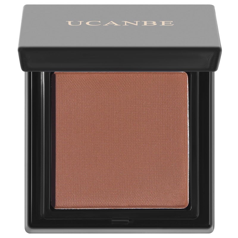 UCANBE Brown Single Eyeshadow Palette, Highly Pigmented Matte Eye Shadow Powder, Professional Long-Lasting Waterproof Makeup Palette - Image 1