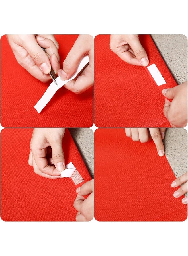 BPA Red Carpet Runner Runway Rug 55gsm Thickness with 1 Piece Carpet Tape for Wedding Christmas Xmas Thanksgiving Outdoor Accessories, Wedding Party Hallway Red Rug (2.6 x 30 Feet) - Image 5