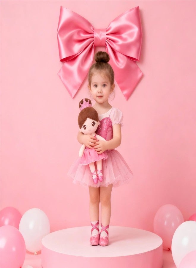 Gloveleya Ballet Toy Baby Girl Gifts Dolls Soft Plush Toy Ballet Girl Doll Peach 14 Inches with Gift Box - Image 3