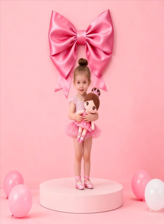 Gloveleya Ballet Toy Baby Girl Gifts Dolls Soft Plush Toy Ballet Girl Doll Peach 14 Inches with Gift Box - Image 4