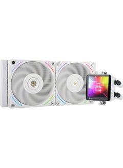 Thermalright Frozen Vision 240 White 240MM Intel-Amd Compatible White Processor Liquid Cooler  - Image 1