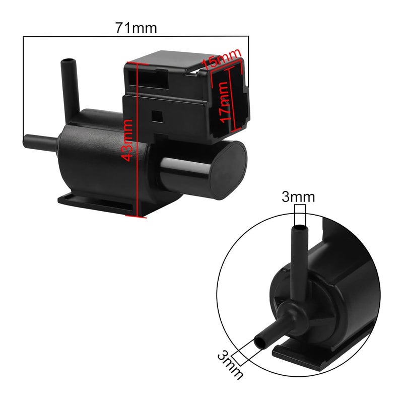 FLYPIG K5T49090 K5T49091 K5T49096 Vacuum Switch Solenoid for Mazda 626 929 Millenia MPV MX6 Protege RX8 KL0118741 911-707 Kl0118741 - Image 2