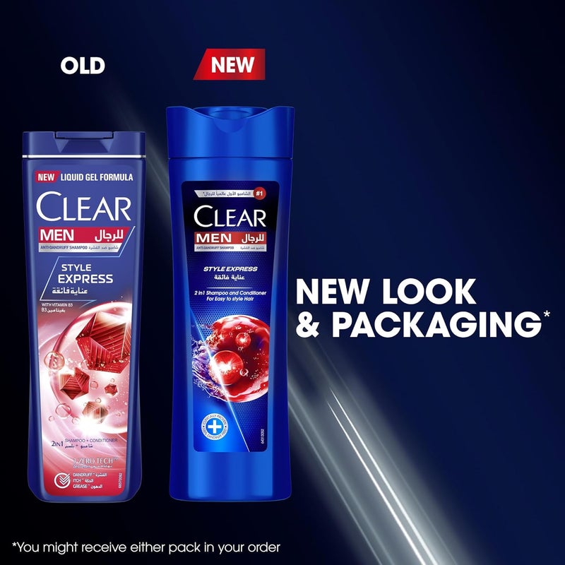 CLEAR MEN 2in1 Anti-Dandruff Shampoo & Conditioner - Image 4