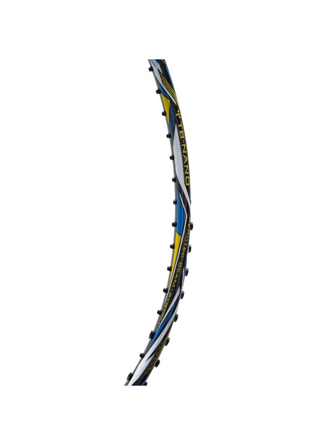 Li-Ning Blaze 100 84G Carbon Fibre Badmiton Racket strung Badminton Racket with Free Full Cover (Charcoal/Lime/Blue) - Image 5