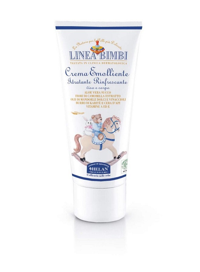HELAN Helan Linea Bimbi - Soothing Baby Lotion for Face & Body with Vitamin E, Aloe Vera & Beeswax - Moisturizing & Refreshing Baby Cream for Delicate Skin, Baby Essentials for Newborn, Made in Italy 100ml - Image 2