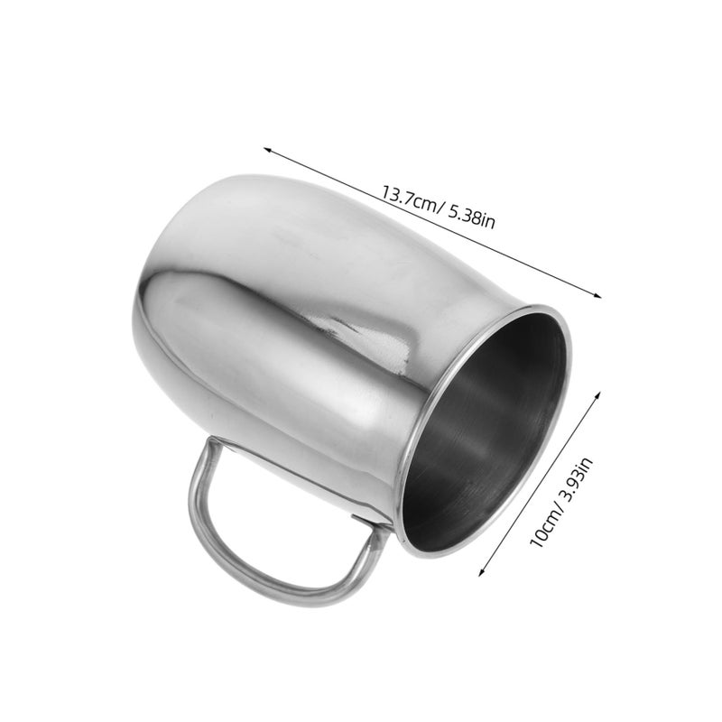 Stainless Steel Insulated Large Mug For Hot Cold Beverages Home Office Camping - Image 3