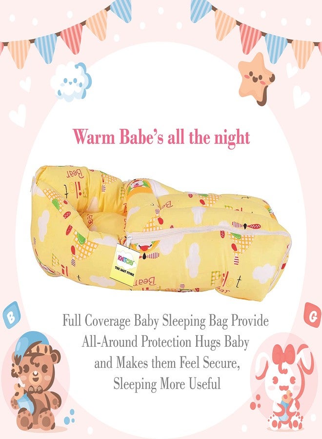 Kwitchy Baby Carry Bag New Born Carry Wrapper (0-6 Months) Yellow - Image 3