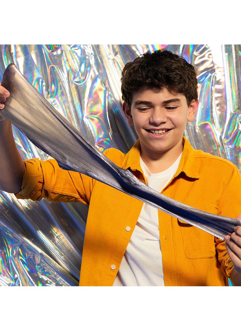 Elmers Elmer's Purple Chameleon Cosmic Shimmer Premade Gue Jar, Non-Toxic Shimmering Glue for Crafts and Slime - 235ML - Image 2