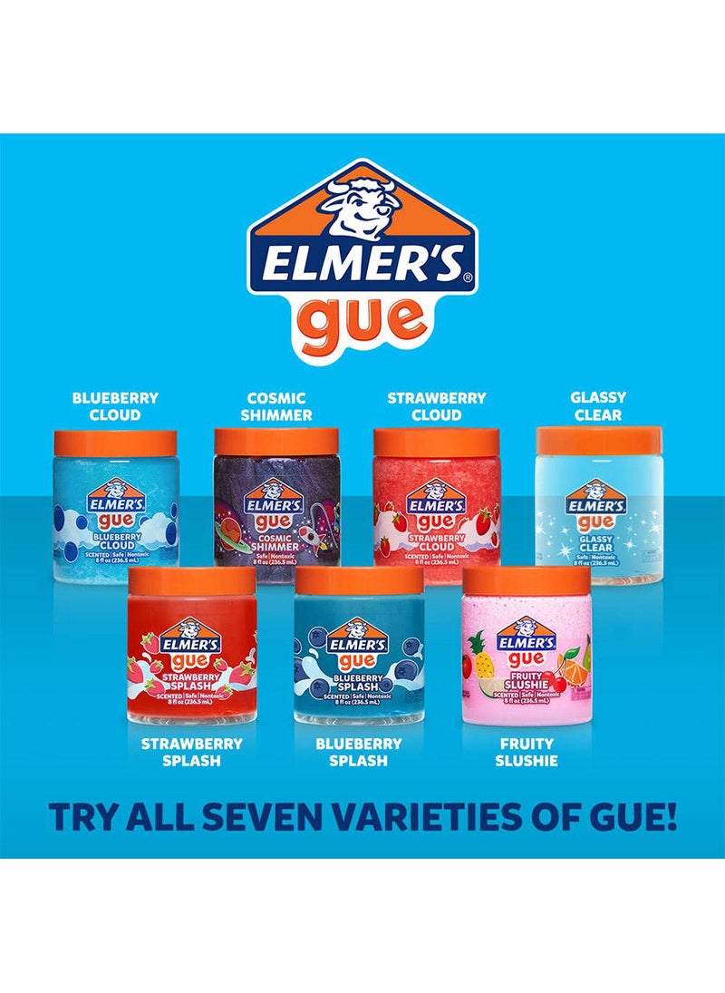 Elmers Elmer's Purple Chameleon Cosmic Shimmer Premade Gue Jar, Non-Toxic Shimmering Glue for Crafts and Slime - 235ML - Image 3