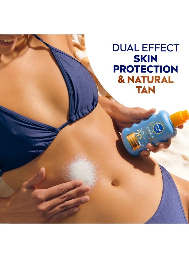 نيفيا بخاخ واقي من الشمس وبرونز مزدوج المفعول بعامل حماية من الشمس 20، 200 مل - Image 4