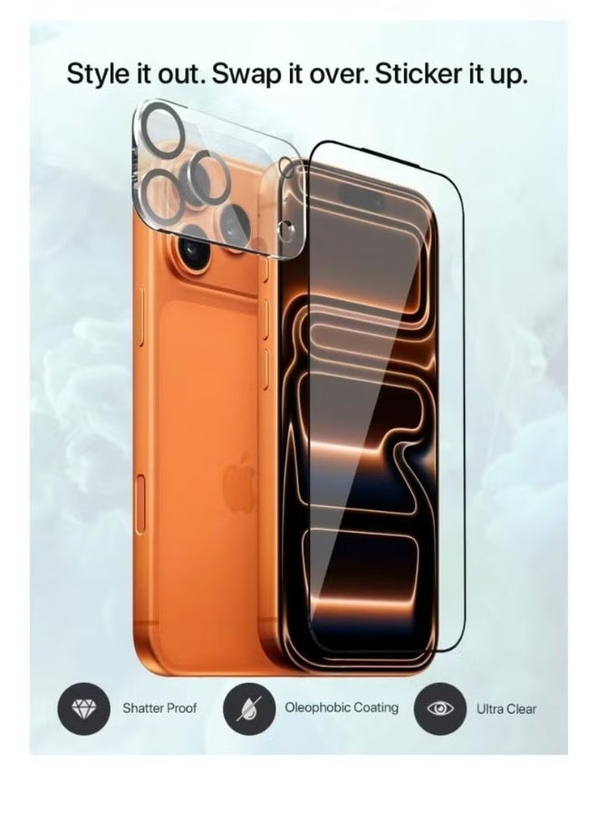 BIVATU 3-in-1 Protective Accessory Set for iPhone 17 Pro | Magnetic Case, Screen Protector & Camera Lens Protector - Image 4