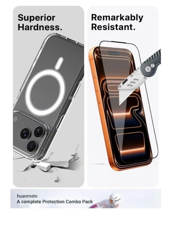 BIVATU 3-in-1 Protective Accessory Set for iPhone 17 Pro | Magnetic Case, Screen Protector & Camera Lens Protector - Image 5