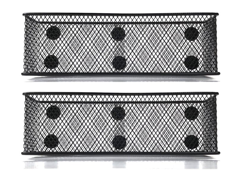 Lenotion Magnetic Baskets Magnetic Organizer and Holder for Locker or Refrigerator Pen Holders or Storage Bins for Office and Home