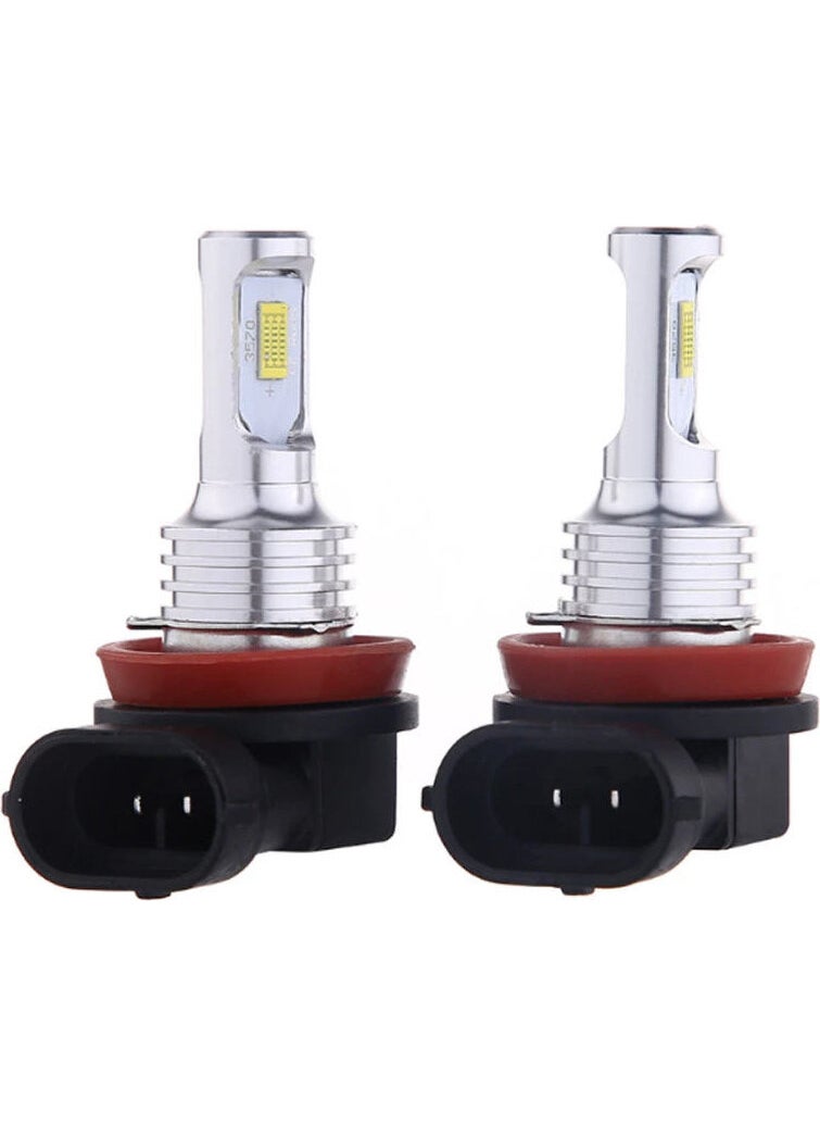 Femex Nova H8 Ice Blue Fanless LED Bulb 4800 Lumen  - Image 4