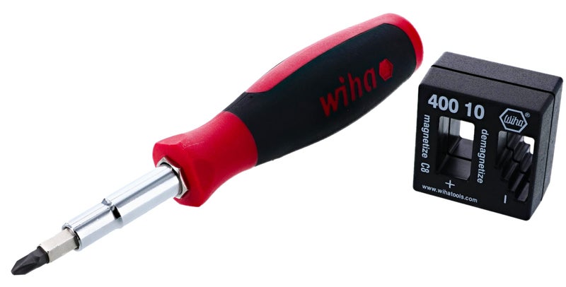 Wiha 77891 11inOne MultiDriver with SoftFinish Handle 40010 Magnetizer Demagnetizer - Image 2