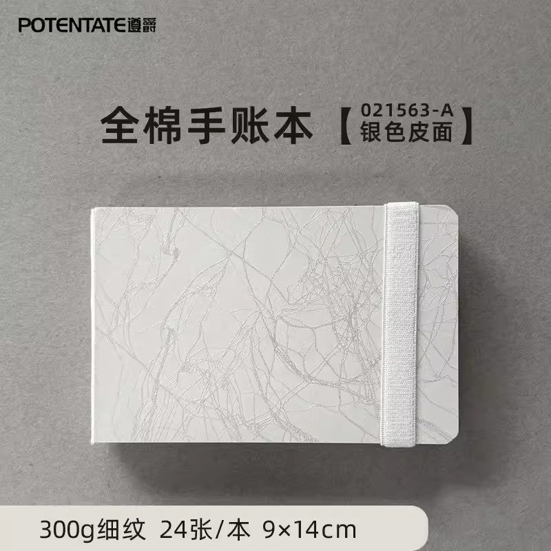 Zunjue Cotton Watercolor 300G College Fabric Square Hand Book Fine Medium Thick Texture Variety Of Cover - Image 1