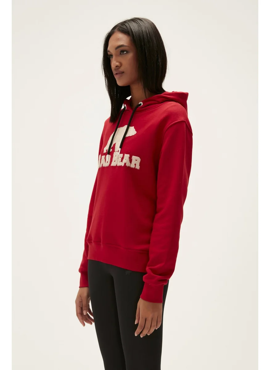 باد بير Frost Hoodie Crimsonred