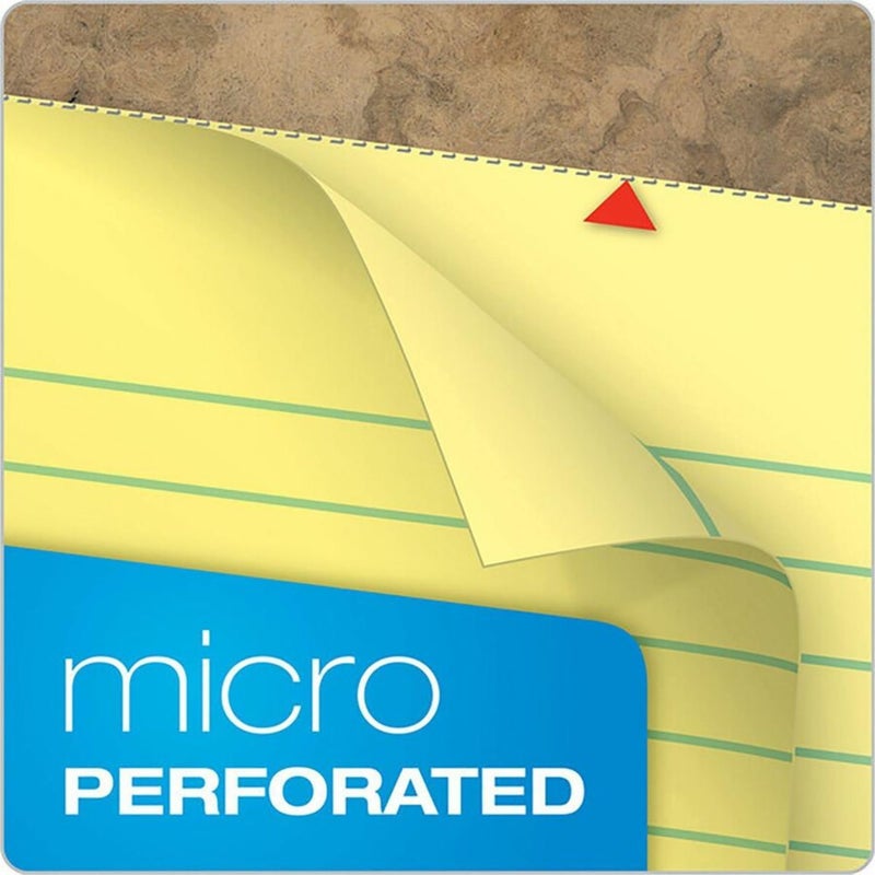 Second Nature Recycled Pads, Jr. Legal, 5 x 8, Canary, 50 Sheets (Pack of 12) - Image 4