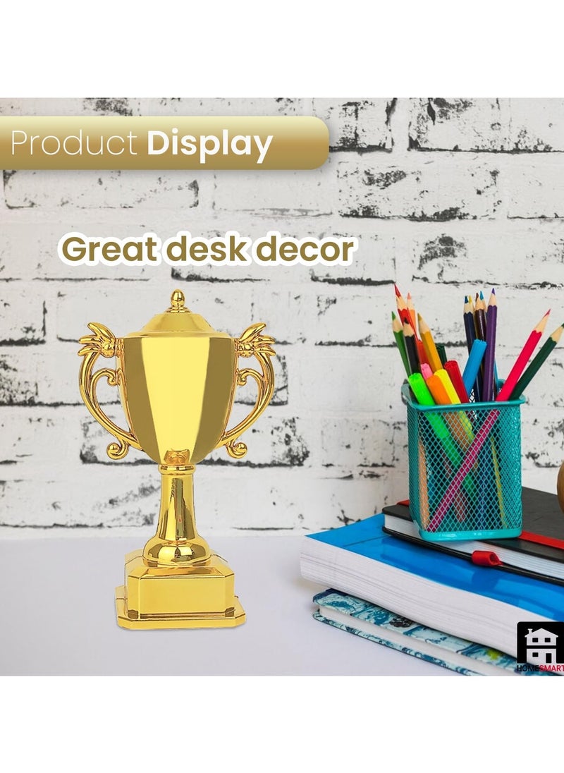 Home Smart Home Smart Plastic Gold Trophy Mini Award Competition Trophy Cup For Kids  - Image 4