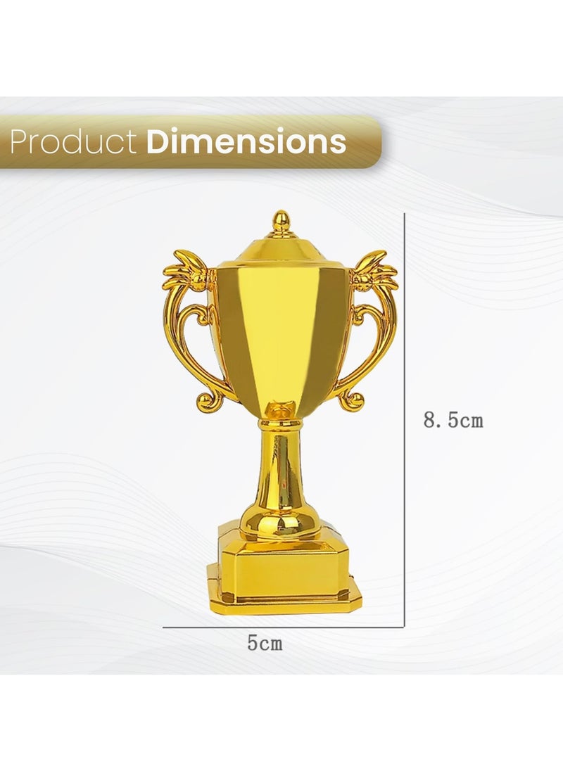 Home Smart Home Smart Plastic Gold Trophy Mini Award Competition Trophy Cup For Kids  - Image 3