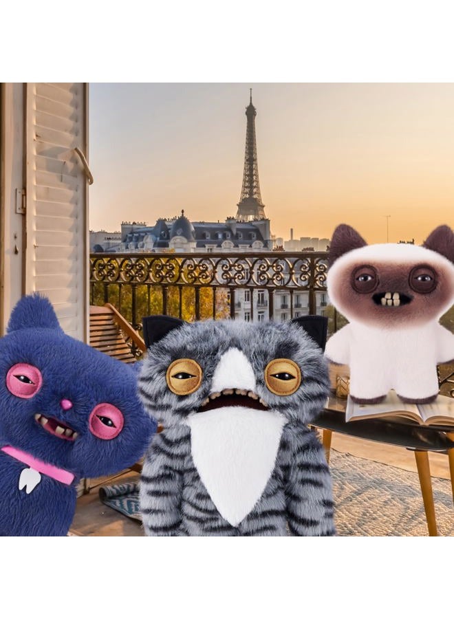 Fuggler دميّة قطة زقاق 22 سم من زورو - لعبة قبيحة مضحكة مع أسنان تشبه الأسنان البشرية، دمية قابلة للجمع للأطفال، المراهقين، البالغين وعشاق القطط المهووسين - Image 4