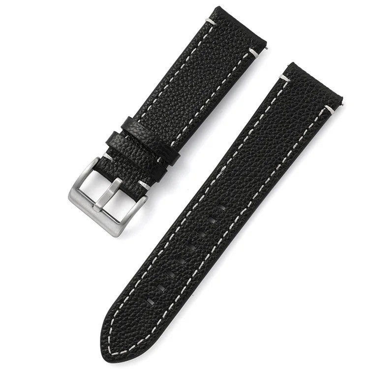 Bluejw 18mm 19mm 20mm 21mm 22mm 24mm Red Blue Yellow Leather  Watch Strap Leather Watch - Image 1