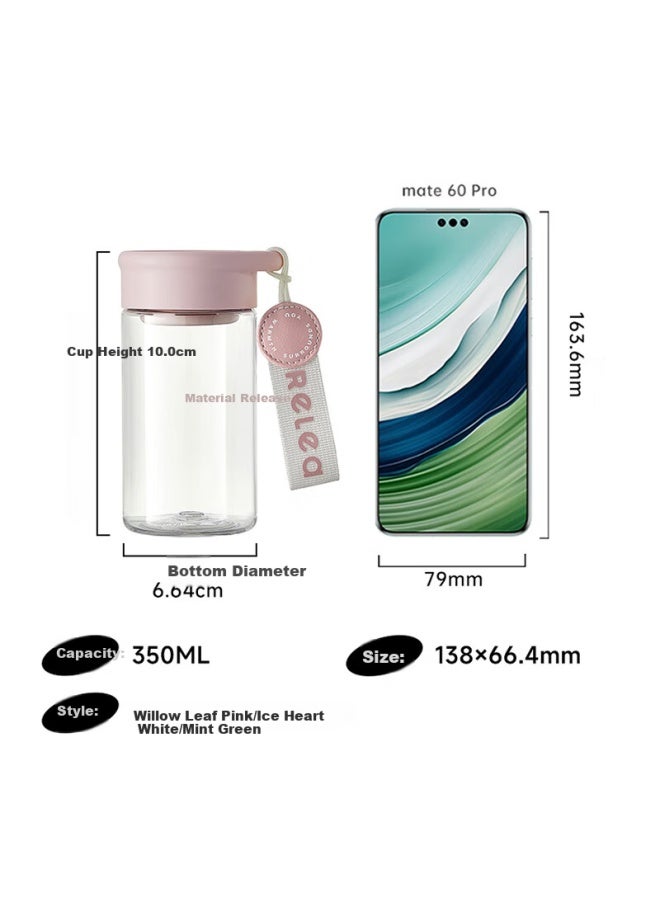 Relea Water Bottle For Women, Plastic Cup, Tritan Material, Stylish Summer Outdoor Portable Tea Cup, Student And Children's Water Bottle Gift - Image 1