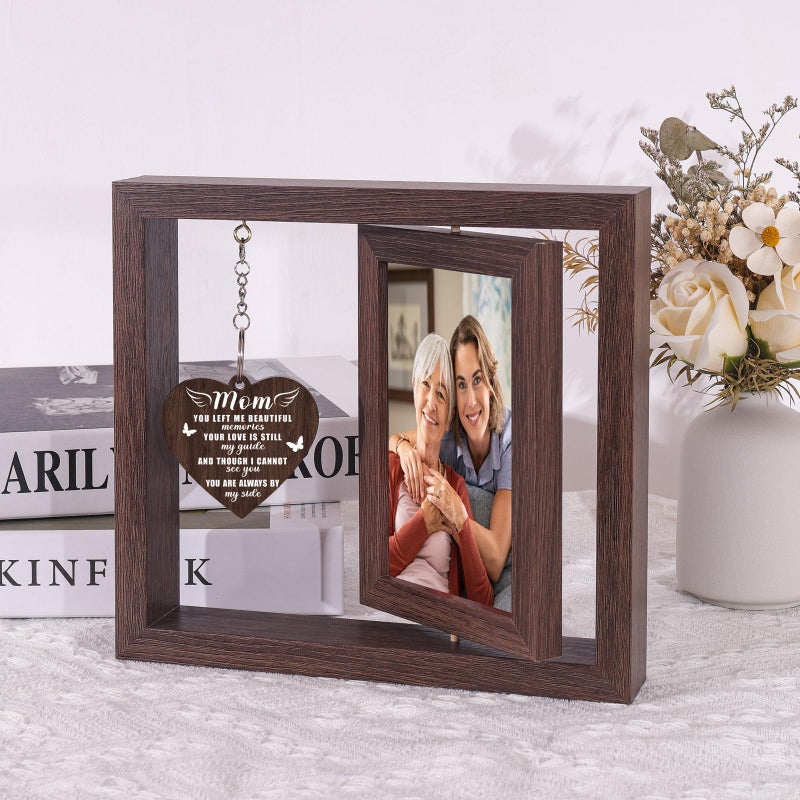 Boiveco Memorial Gifts for Loss of Mom  Sympathy Gift for Loss of Mom Memorial Picture Frame 4x6  Grief Remembrance Bereavement for Loss of Mother Sentimental Gifts for Mom In Memory of Mom Gifts - Image 3