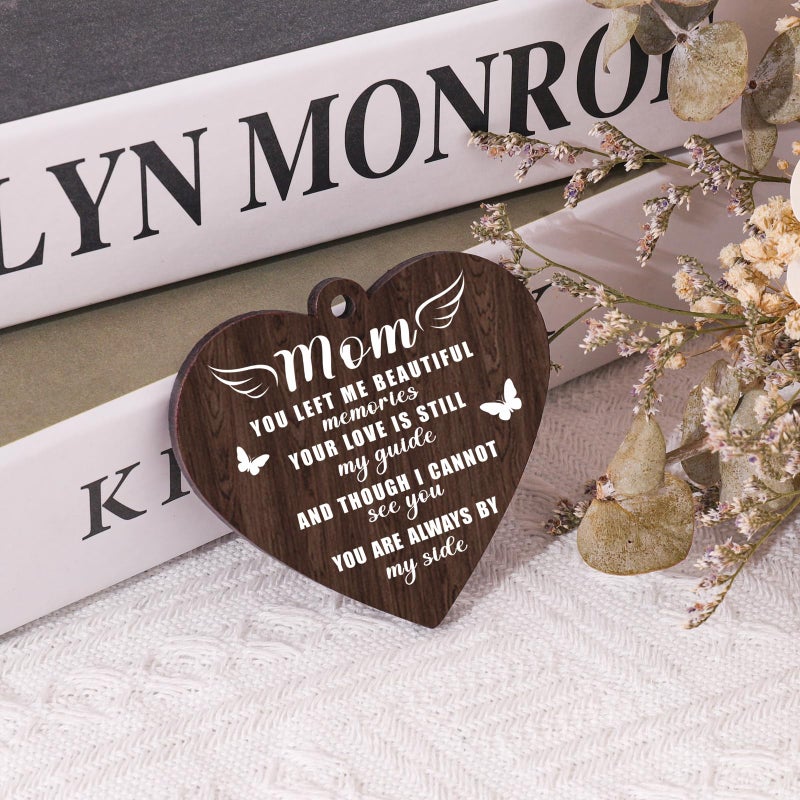 Boiveco Memorial Gifts for Loss of Mom  Sympathy Gift for Loss of Mom Memorial Picture Frame 4x6  Grief Remembrance Bereavement for Loss of Mother Sentimental Gifts for Mom In Memory of Mom Gifts - Image 2