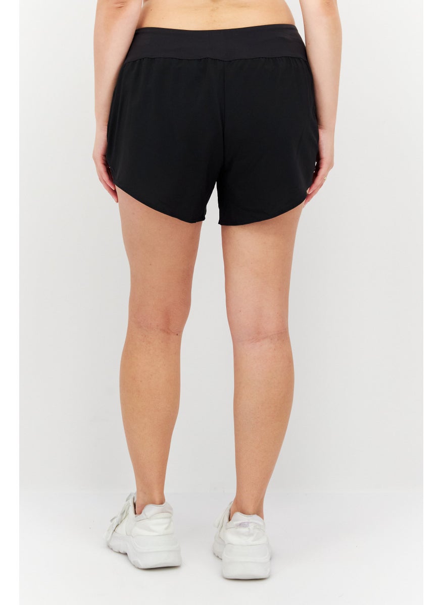 Reebok Women Sportswear Fit Training Shorts, Black  - Image 2
