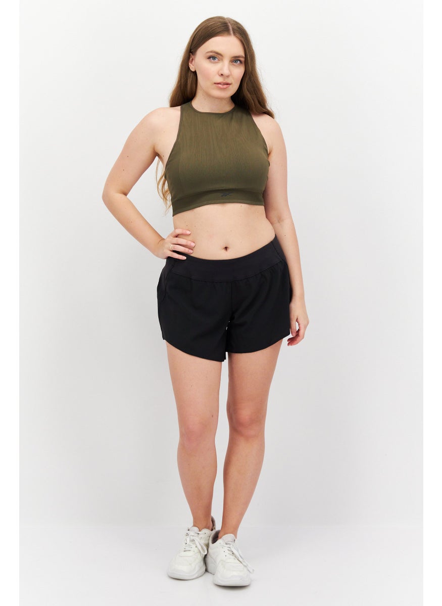 Reebok Women Sportswear Fit Training Shorts, Black  - Image 3