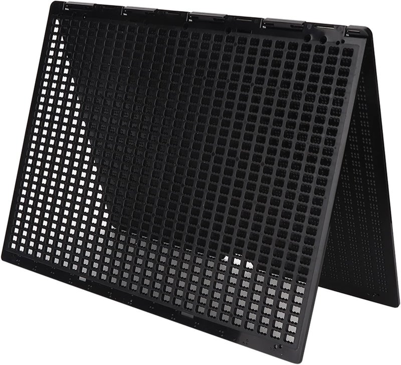 klarako Braille Writing Stylus, 27 Lines 30 Cells Braille Writing Slate and Stylus Learning Accessory, Convenient Size for Braille Writing - Image 1