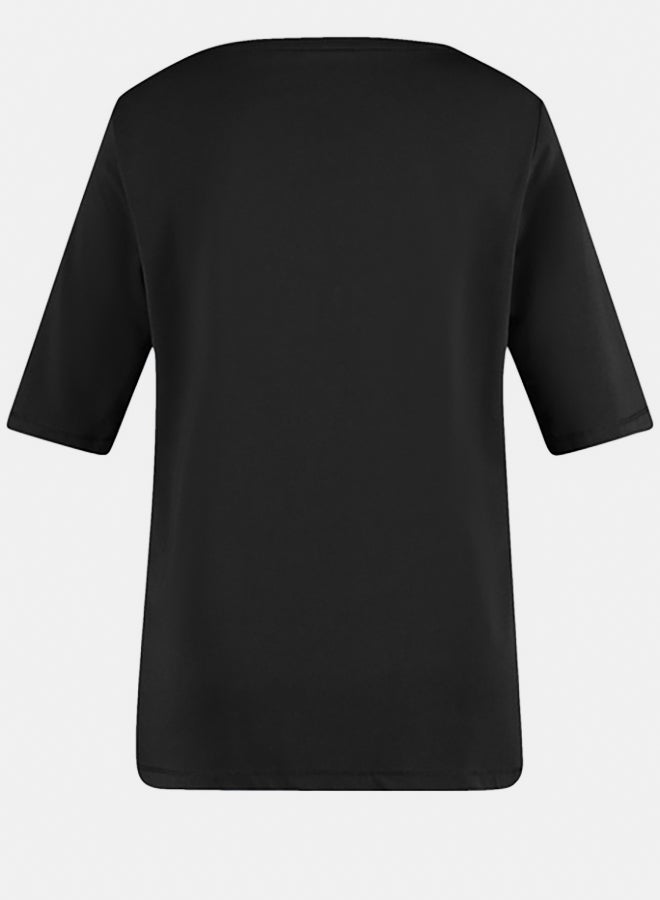 GERRY WEBER Top With Mid-Length Sleeves And Sequin Embellishment  - Image 5