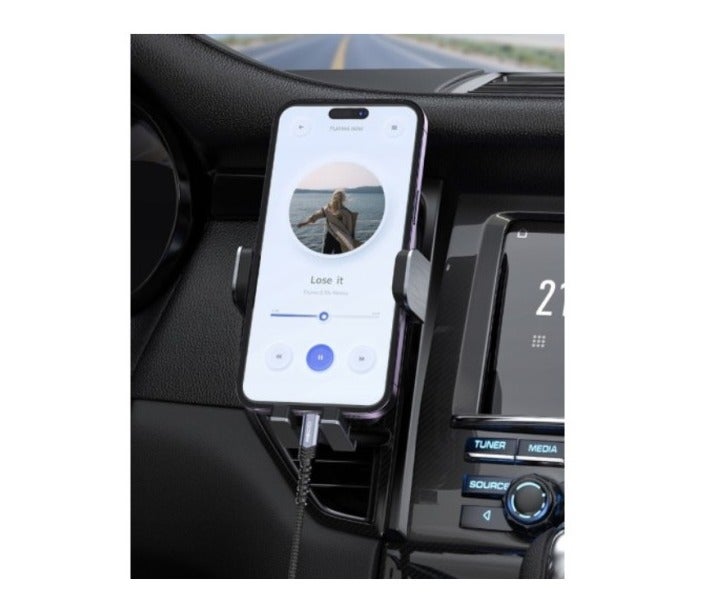 ريتشي كابل صوت (AUX) Type-C إلى 3.5mm طوله 120 سم يدعم نقل الصوت بجودة Hi-Fi عالية النقاء بدون تشويش - Image 2