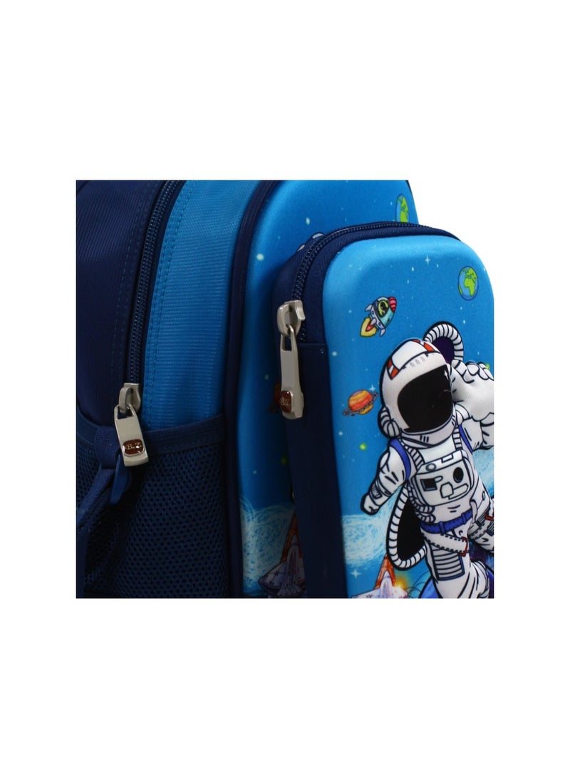 BZ Astronaut (Lunch Bag + Pencil Case) – Turquoise & Navy - Image 3